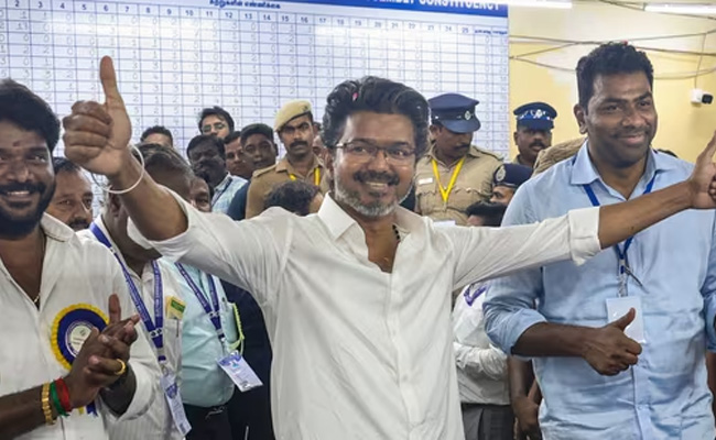 Vijay''s TVK wins an impressive 108 seats in TN polls